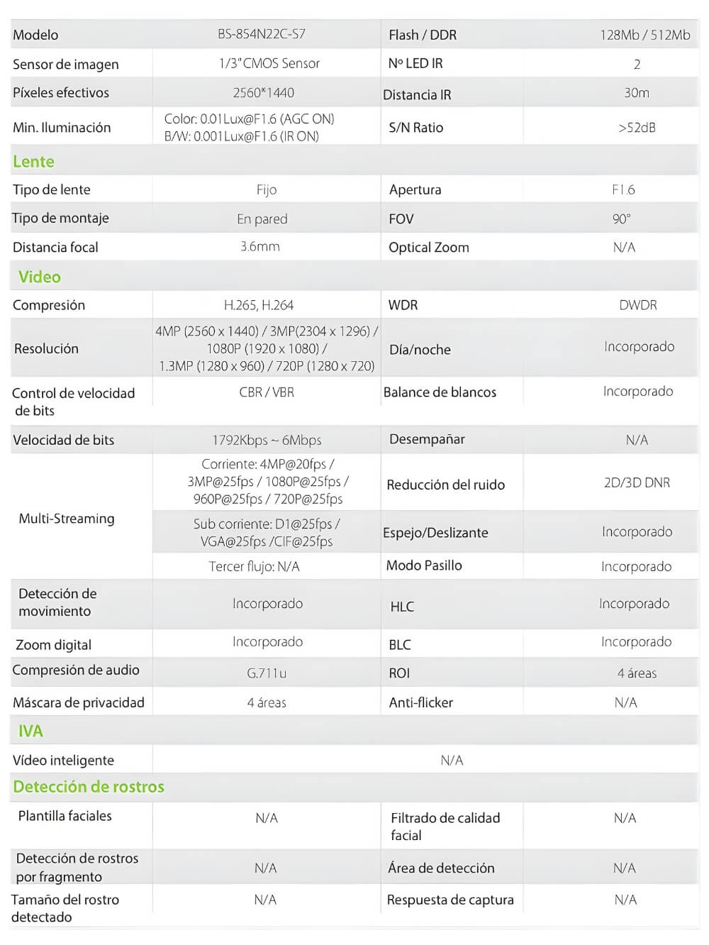 Cámara IP Bala 4MP 30m POE Lite 3 Camara poe 1 (1)