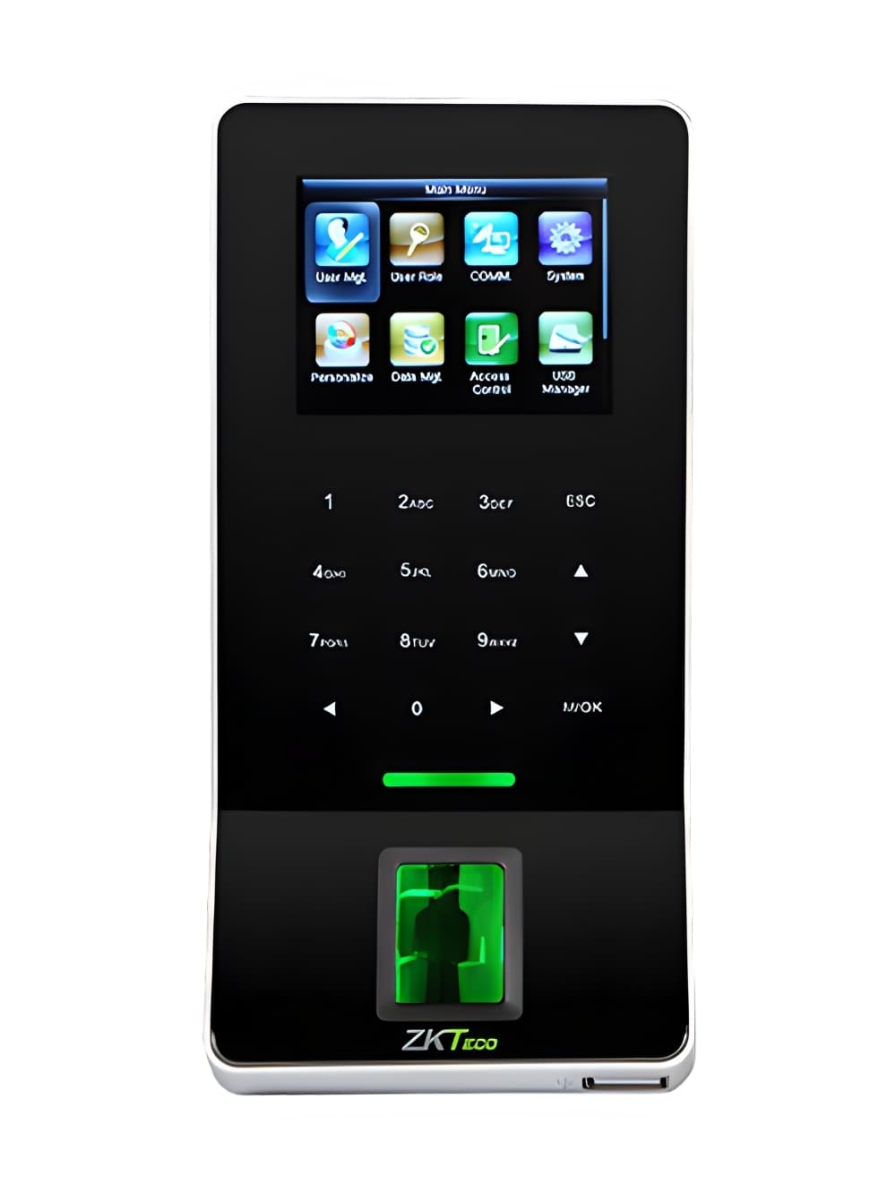 Terminal Biométrica Ultradelgada para Gestión de Asistencia y Control de Acceso Básico 2 Terminal Biométrica Ultradelgada para Gestión de Asistencia y Control de Acceso Básico - Imagen 2