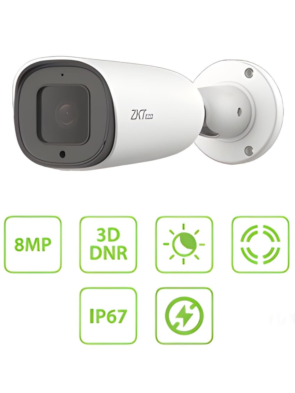 Cámara Motorizada IP Bala 8MP 80m Micro SD PRO 2 Cámara Motorizada IP Bala 8MP 80m Micro SD PRO - Imagen 2