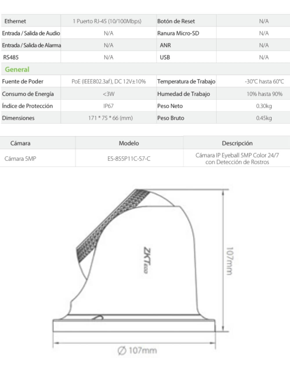 Cámara IP Domo 5MP 20m POE Full Color 4 camara 5mp 1 (1)